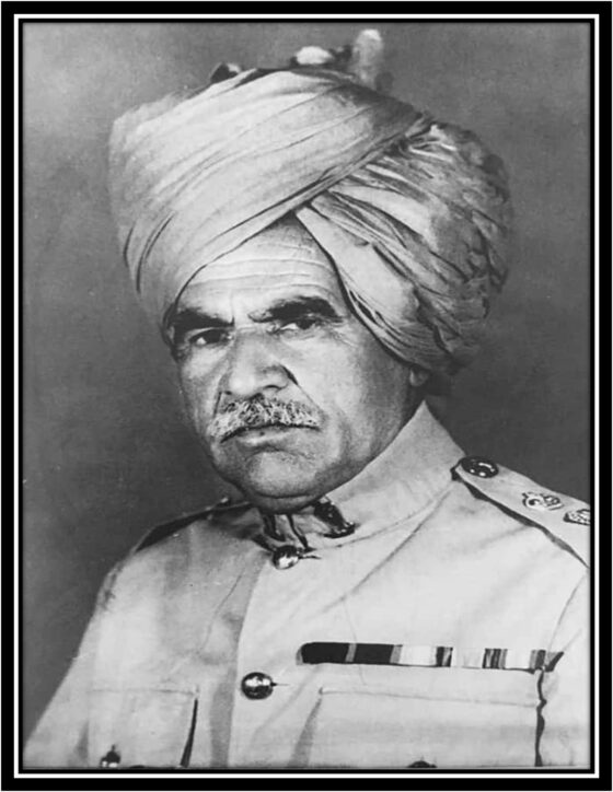 Lt. Col. Sardar Bahadur Thakur Aman Singh Jodha